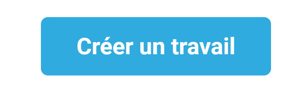 bouton créer un travail sur l'application Edumalin